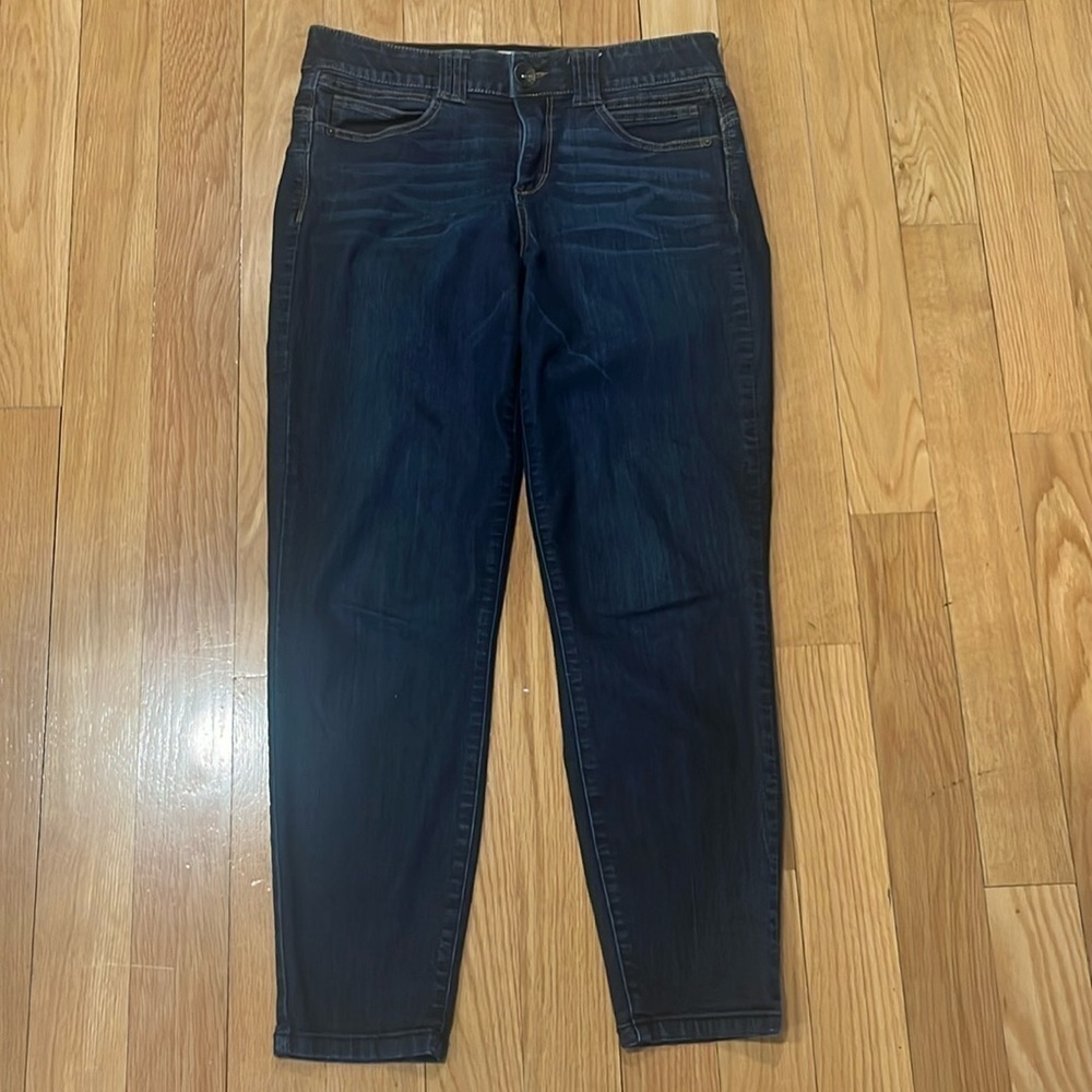 Democracy ab solution booty lift blue  jeans size 8 .